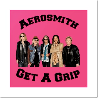 Aerosmith Get A Grip Tour T shirt Posters and Art